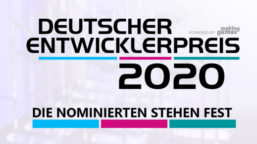 Deutscher Entwicklerpreis 2020: Das sind die Nominierten